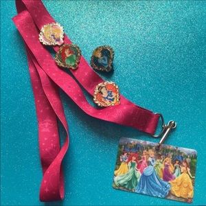 Disney Princess Pin Lanyard